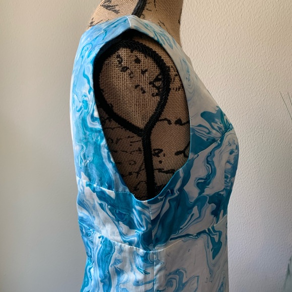 Anthropologie Maeve Marble Waters Dress - Picture 9 of 13